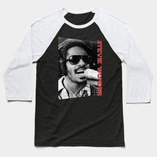 soul stevie wonder Baseball T-Shirt